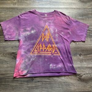 Def leopard graphic tee